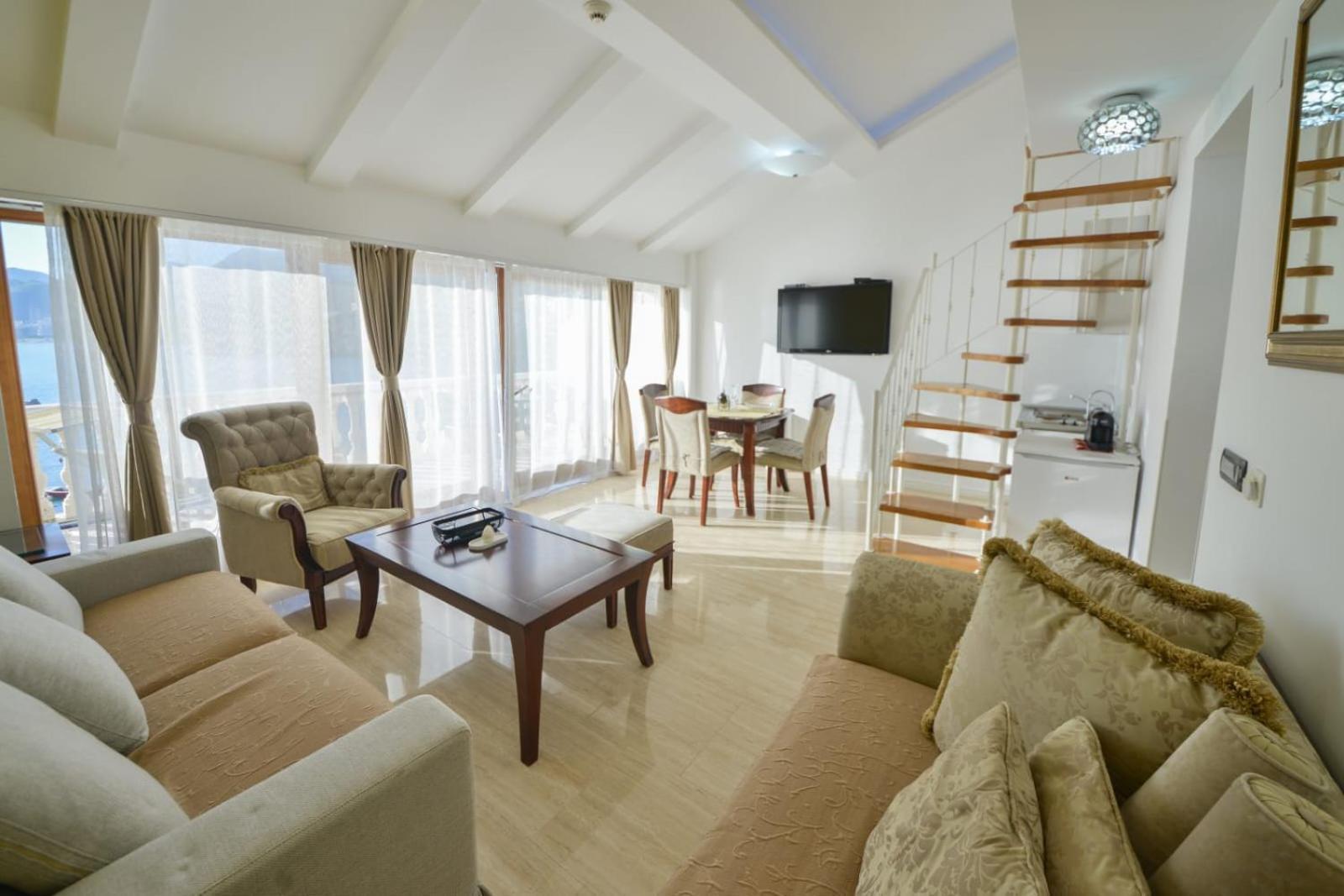 Przno Luxury Apartments سفيتي ستيفان الغرفة الصورة