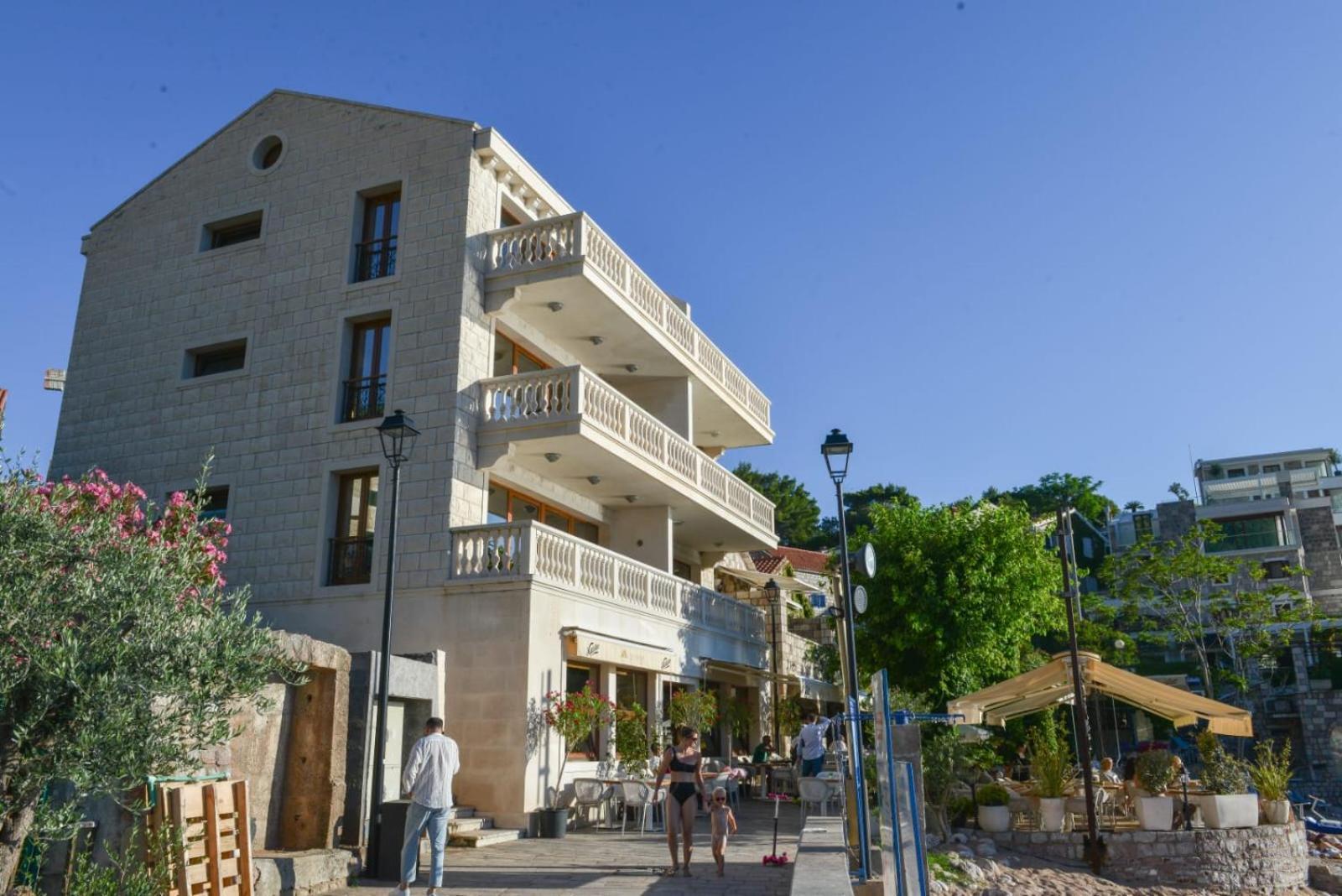 Przno Luxury Apartments سفيتي ستيفان الغرفة الصورة
